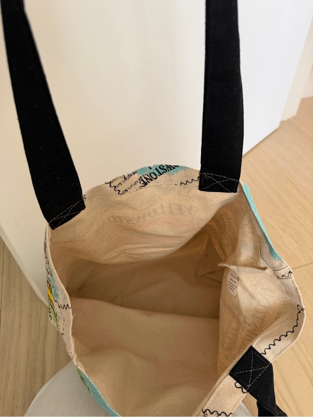 BRAND NEW Tags On Yellowstone National Park Cloth Tote Bag - Picture 4 of 4